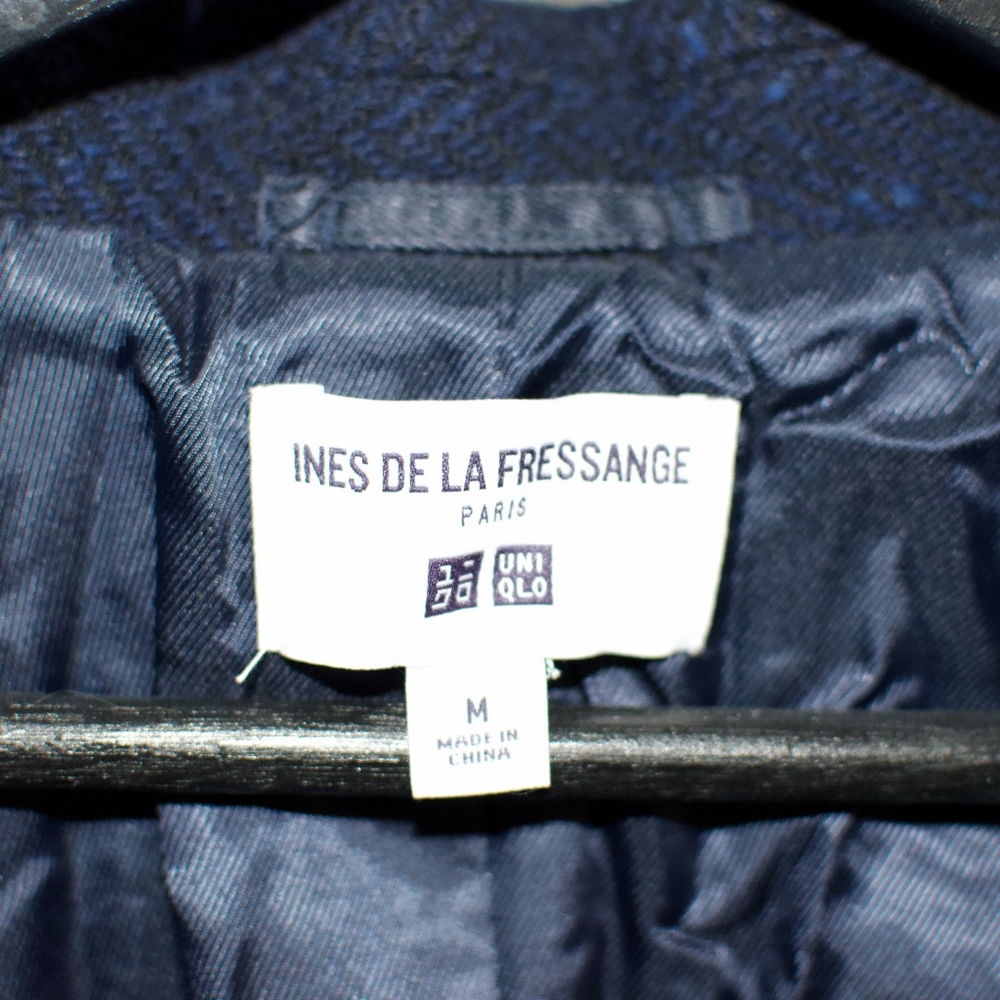 Ines de la Fressange IDLF x Uniqlo Tweed Blazer
